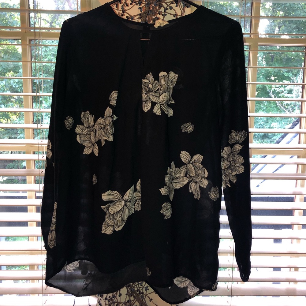 Sheer blouse